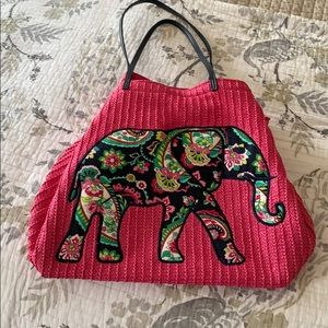 Vera Bradley elephant tote